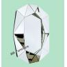 China Multi Bevelled 3D Wall Mirror Decoration Mirrored Glass Panel Light Weight factory