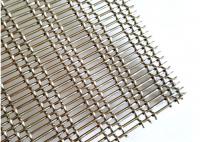 China Frame Design Woven Type Stainless Steel Wall Divide Fabric Wire Mesh In Stock factory