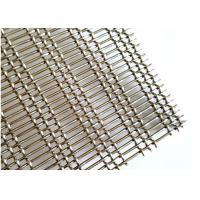 China Frame Design Woven Type Stainless Steel Wall Divide Fabric Wire Mesh In Stock factory