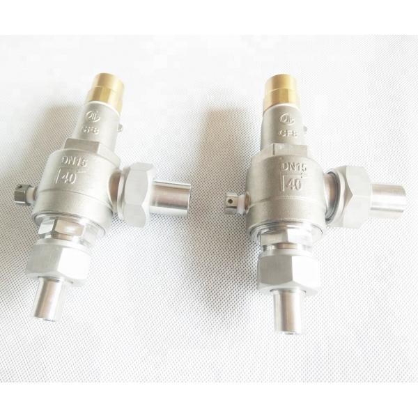 Quality Customize Inch Gas Safety Valve Stainless Steel Cryogenic Fall Lift Valve for sale
