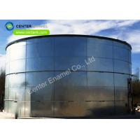 Quality Dark Green Galvanized Steel Fire Water Tank 12mm Plates Thickness for sale
