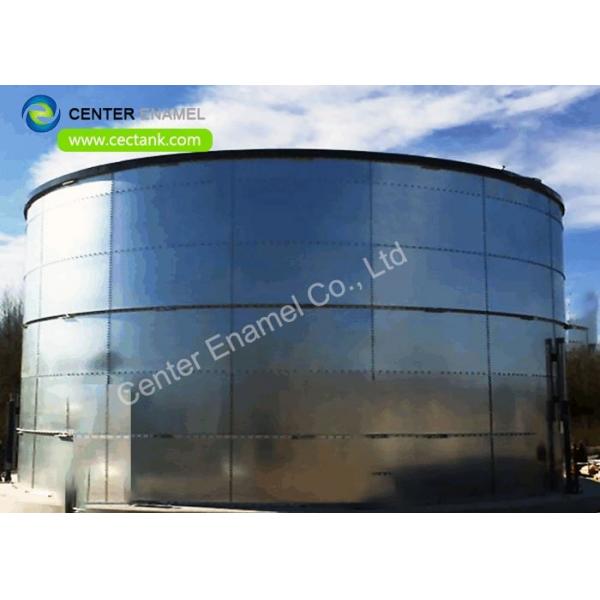 Quality Dark Green Galvanized Steel Fire Water Tank 12mm Plates Thickness for sale