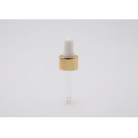 Quality Gold Aluminum Pipette Essential Oil Dropper 18/410 for sale