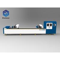 Quality Fully Enclosed Laser Tube Cutting Equipment , Small Cnc Laser Tube Cutter 380v for sale