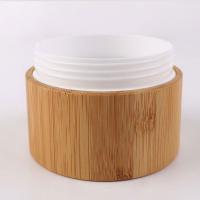 china Bamboo Plastic Cosmetic Cream Jar Eco Friendly 15ML 20ML 50ML