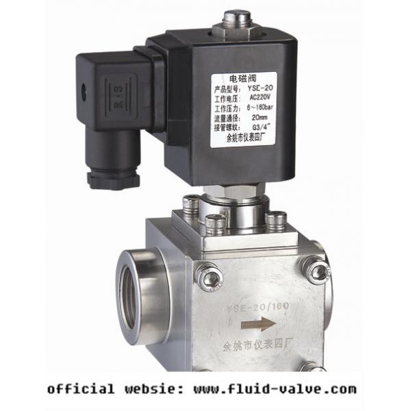 Quality Stainless Steel High Pressure Solenoid Valve for sale