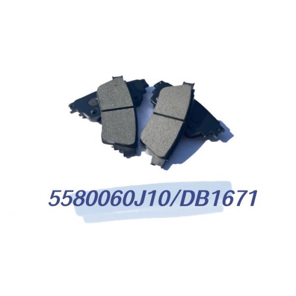 Quality 5580060J10 Semi Metallic Low Steel Ceramic Brake Pads DB1671 / D1008 for sale