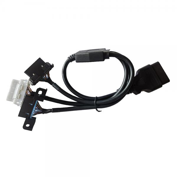 Quality Automotive OBD2 Connector Cable 16 Pin Male Port To 3 Female for sale
