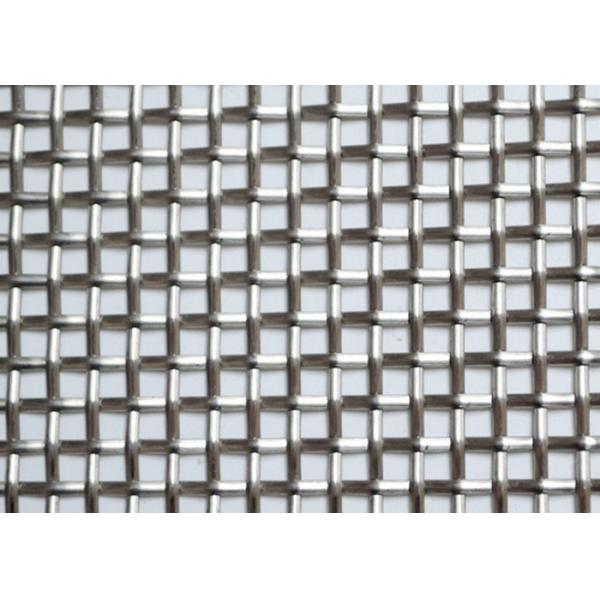 Quality 1.8mm Half Round Decorative Metal Mesh Screen For Windows 3.36kgs/m2 for sale