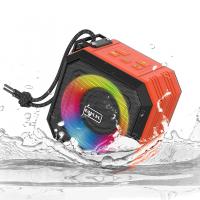 China 5W OEM Waterproof Bluetooth Speaker Portable With Colorful LED Lights for sale