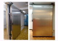China Pu 100mm Sandwich Cold Storage Doors , Insulated Door Panels Polyurethane Core Material cold room for sale factory