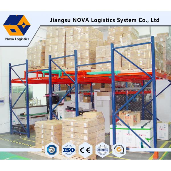 Quality For Logistics Distribution Centers Push Back Pallet Racking commercial heavy duty shelving for sale