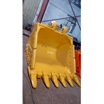 Quality Severe Duty Hydraulic Excavator Bucket Large Open Area Saving Working Time for sale