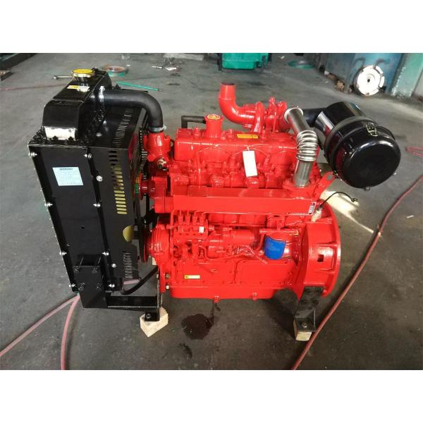 Quality 1500rpm Ricardo diesel engine ZH4105ZD for prime power 40KW /50KVA diesel generator in color red for sale