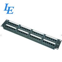 Quality 19 Inch Rackmount Cat5e 110 Style Patch Panel for sale