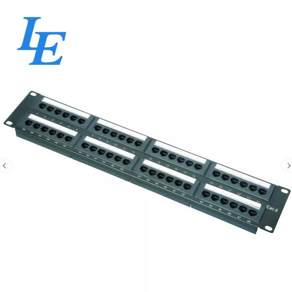 Quality 19 Inch Rackmount Cat5e 110 Style Patch Panel for sale