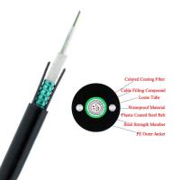 China ROHS OS2 PE Fiber Optic Single Mode Cable 4 - 48 Cores For Duct Aerial factory