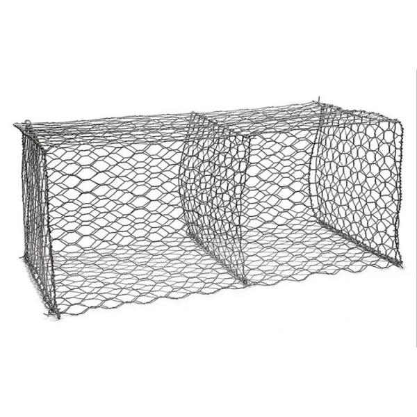 Quality Twisted Hexagonal Gabion Box 3.2mm Gabion Cage Retaining Wall for sale