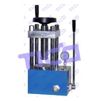 china 40 Ton Coin Cell Lab Equipment Manual Hydraulic Tablet Pressing For Powder Into