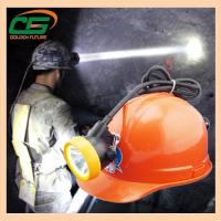 China rechargeable portable led miner safety lamp 6.5Ah battery capacity factory