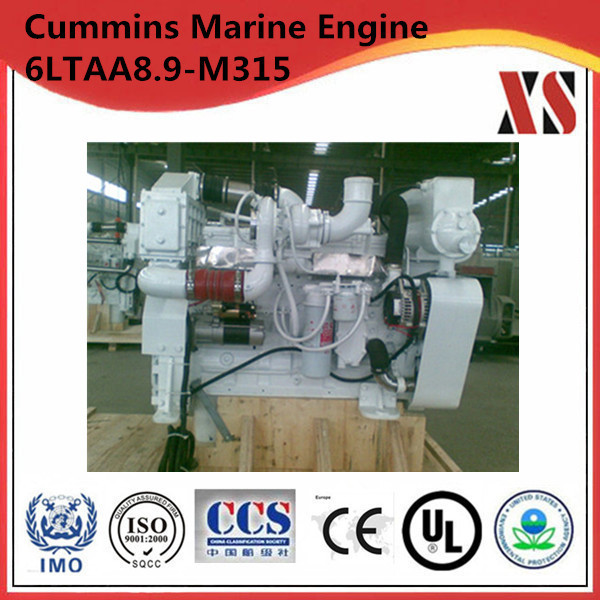 China Cummins engine marine engine diesel inboard engine 6LTAA8.9-M315 for sale
