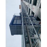 China Construction Site 500m 46m/Min Passenger And Material Hoist With Air Conditioner factory
