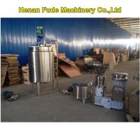 China almond milk making machine with storage tank factory