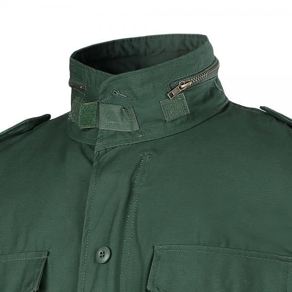 Quality Woven Texture Windproof Military Jacket Olive Green Army Jacket 220g-270g for sale