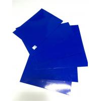 Quality Polyethylene Adhesive Sticky Floor Mats Disposable 30 / 60 Sheet Layer for sale