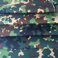 China Polyester Rayon Uniform Fabric Poplin TR 65 35 Camoufalge 150gsm factory