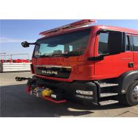 Quality DN65 SS304 8 Crew 90km/H 30L/s Fire Fighting Truck for sale