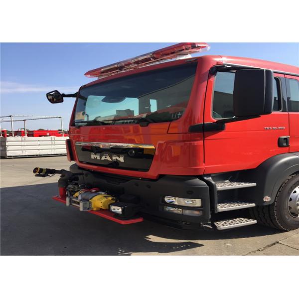 Quality DN65 SS304 8 Crew 90km/H  30L/s Fire Fighting Truck for sale