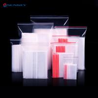 china CPP Plastic Laminated Packaging Bags Clear Pe Zipper Polythene Zip Lock Bags