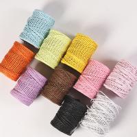 China Iron Wired 2mm Paper Rope Eco DIY Twisted Paper Cord Biodegradable factory