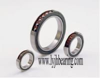 China 7212 angular contact ball bearing 60x110x22 mm P2P4 Grade for machine spindle center factory