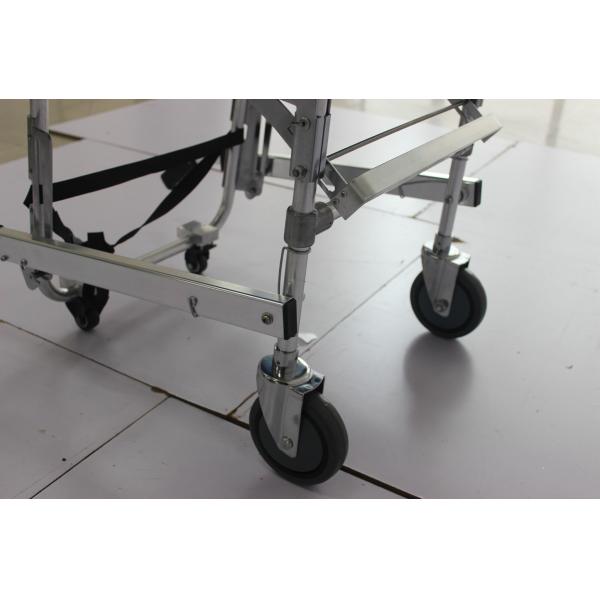 Quality 35in Wheel Chairs For Stairs That Go Up Steps Blue Patient Transfer ISO9001 for sale