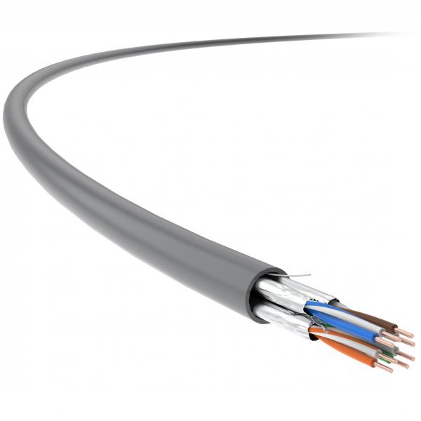 Quality SFTP CAT6 Bulk Network Cable 23AWG BC Cross Linked LSZH Jacket for sale