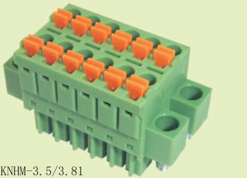 Quality Finger Proof High Temperature Terminal Block For Single Wire Inserted Directly for sale