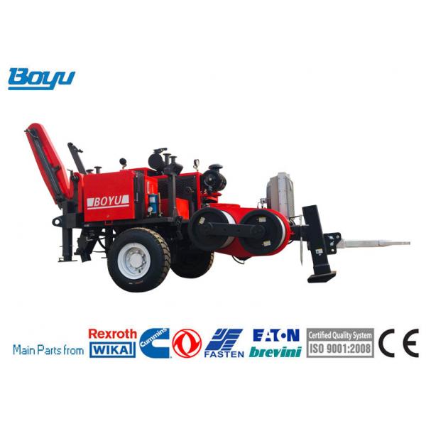 Quality TY90 Hydraulic Puller Transmission Line Stringing Equipment Cummins Engine for sale
