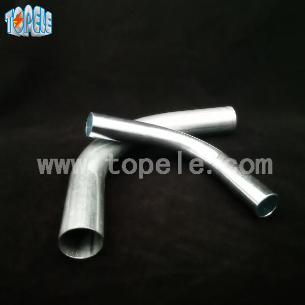 Quality UL Galvanized Steel EMT Conduit And Fittings Metal Conduit Elbow / Curva 90 Degree for sale