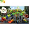 China Plastic Public Park Outdoor Slide Children Outdoor Playground Equipment factory
