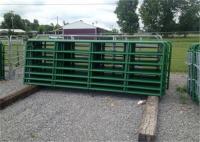 China Round Pen Arena Corral Farm Gate Fence , Livestock Fence Panels Powder Coated factory