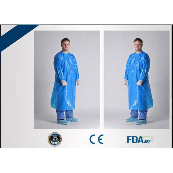 Quality Sterile / Non Sterile Disposable Protective Wear , Waterproof Disposable Hospital Gowns for sale