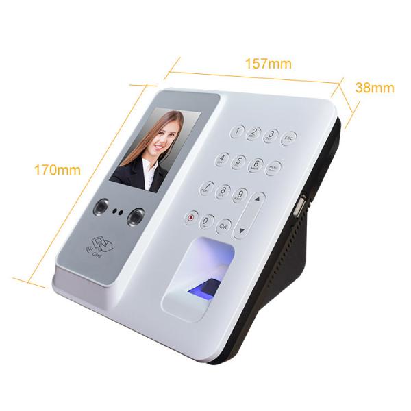 Quality Cloud Biometric DC 9V Face Recognition Attendance Machine for sale