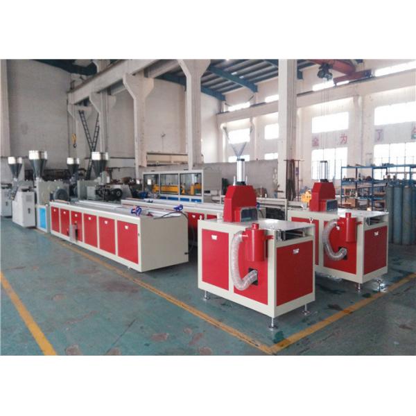 Quality ABB Inverter PVC Ceiling Panel Extrusion Machine , New PVC Sheet Extrusion Line for sale