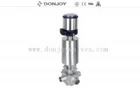 China Pneumatic three-way Ball Valve with intelligent positioner IL-TOP factory