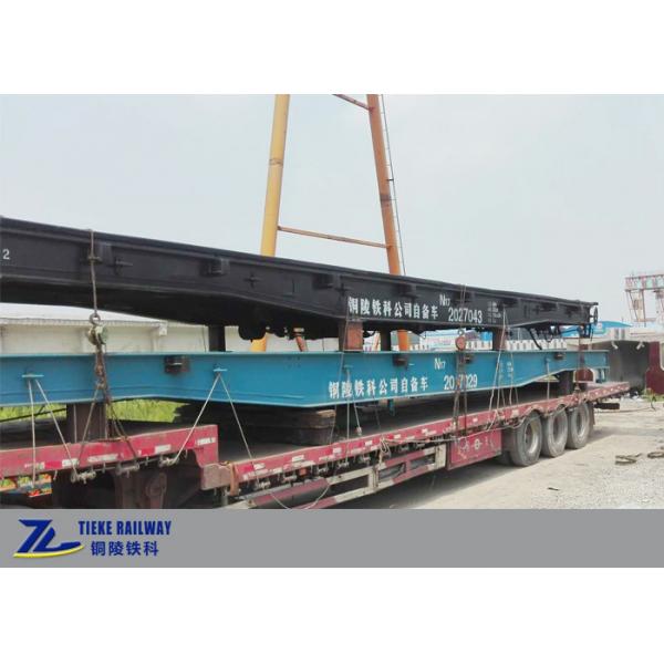 Quality 60t Goods Railway Freight Wagon 1435 Mm Standard Gauge Anti Collision for sale