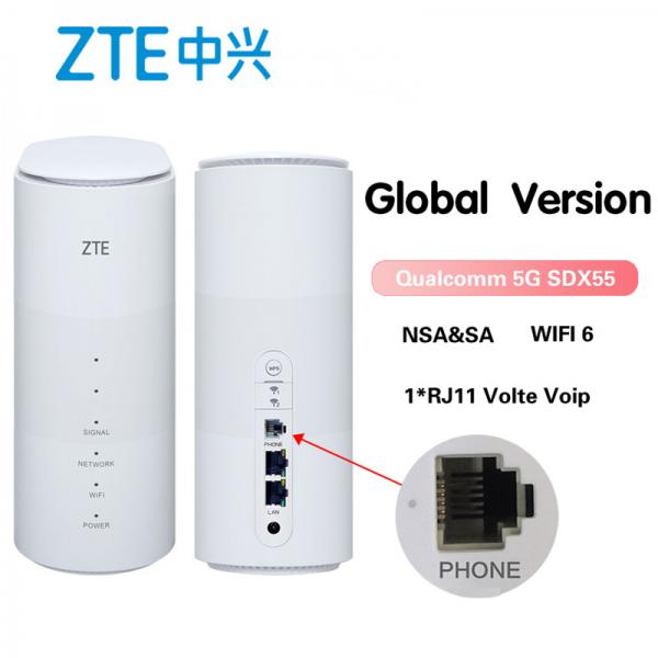 Quality ZTE MC801A WIFI 6 Mesh Routers CAT22 Dual Band Sim Card Hotspot Wireless Router for sale