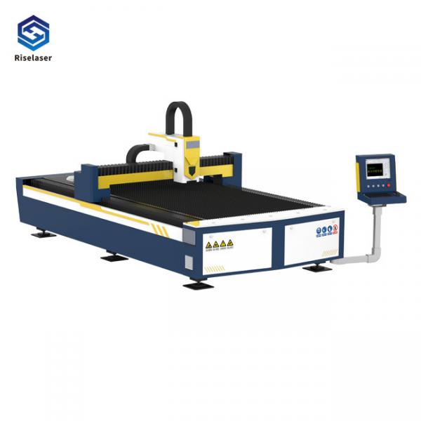Quality Single Platform Cnc Fiber Laser Cutting Machine , Metal Sheet Cutter 1000W 1500W 2000W for sale