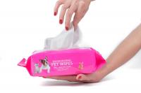 China Healthy Reusable Wet Wipes Tissues / Eco Friendly Organic Wet Wipes factory